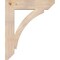 Ekena Millwork Thorton Slat Smooth Bracket, Douglas Fir, 5 1/2"W x 30"D x 36"H BKT06X30X36THR06SDF - alternate 4